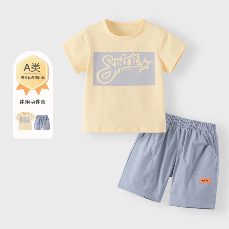 Dropshipping A Summer Baby T-shirt Trousers Clothes Suit Boys Girls Print Clothing Cotton Children Shirt Shorts Sets
Dropshipping A Summer Baby T-shirt Trousers Clothes Suit Boys Girls Print Clothing Cotton Children Shirt Shorts Sets