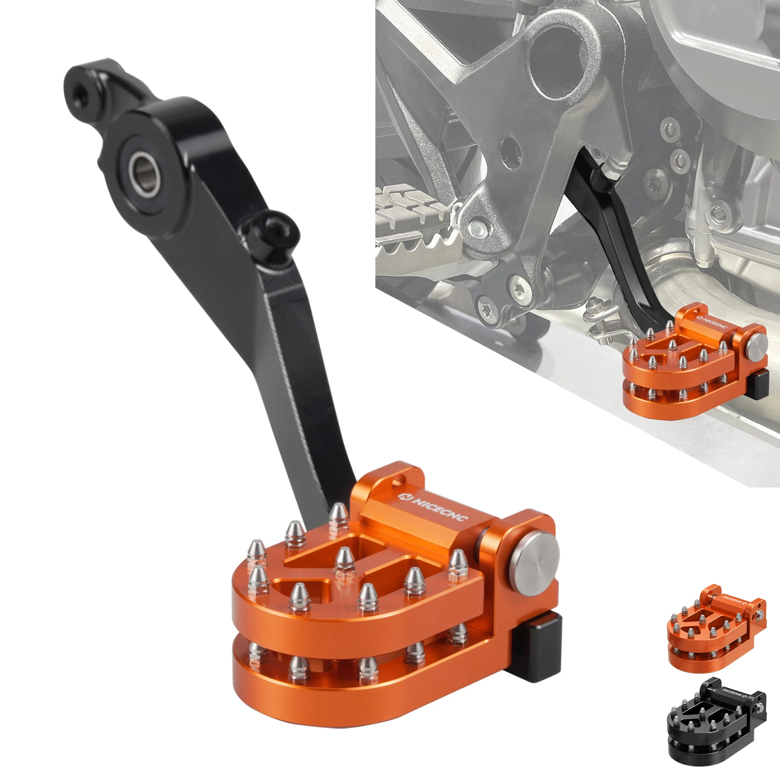 Педаль ножного тормоза мотоцикла/ступенчатая пластина тормозного рычага для KTM 790 890 Adventure/R/Rally 2021-2025 Husqvarna Norden 901 2022-2025
Педаль ножного тормоза мотоцикла/ступенчатая пластина тормозного рычага для KTM 790 890 Adventure/R/Rally 2021-2025 Husqvarna Norden 901 2022-2025