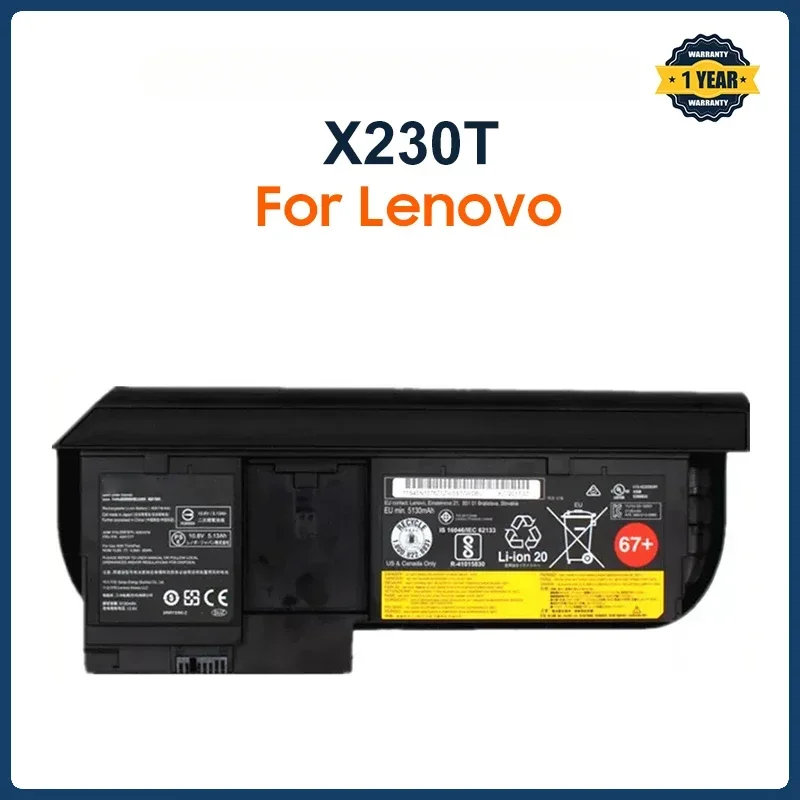 11.1V 63WH X230T Tablet Battery For Lenovo Thinkpad X230T 45N1078 45N1079 45N1075 45N1077 45N1074 67+ Laptop Parts & Accessories
11.1V 63WH X230T Tablet Battery For Lenovo Thinkpad X230T 45N1078 45N1079 45N1075 45N1077 45N1074 67+ Laptop Parts & Accessories
