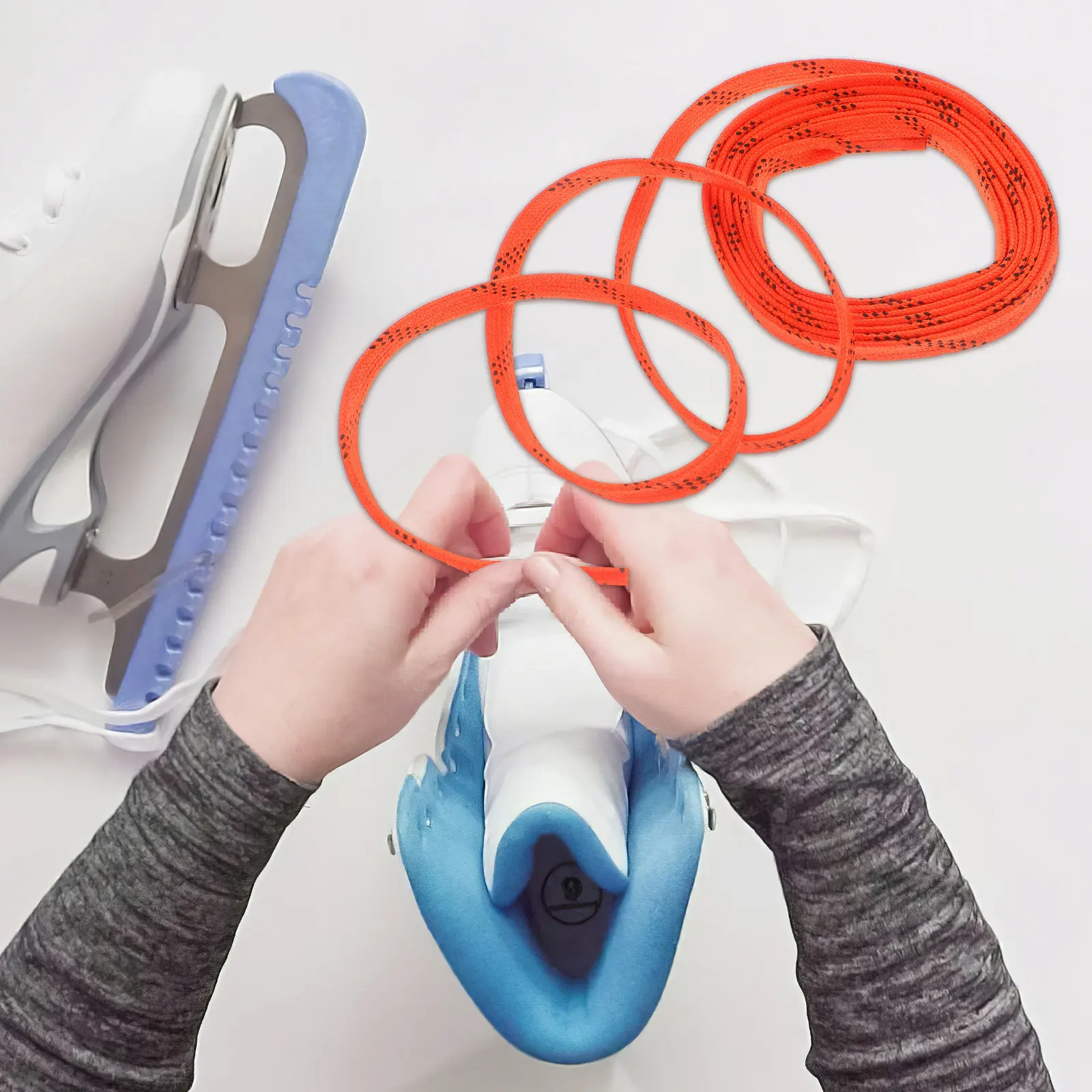 1Pair Wear Resistant Waxed Hockey Skate Laces Flat Durable Shoelace Ice Hockey Skates Accessories Youth Roller Skate Laces
1Pair Wear Resistant Waxed Hockey Skate Laces Flat Durable Shoelace Ice Hockey Skates Accessories Youth Roller Skate Laces