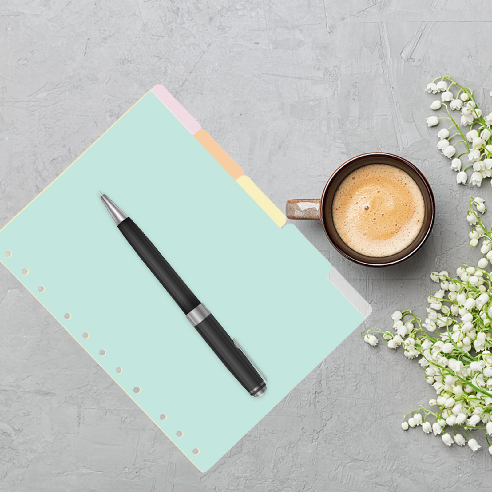 5Pcs Plastic Divider Binder Index Paper Dividers Easy to Use Punched 11 Holes Colored Tabs Office Classification Dividers
5Pcs Plastic Divider Binder Index Paper Dividers Easy to Use Punched 11 Holes Colored Tabs Office Classification Dividers