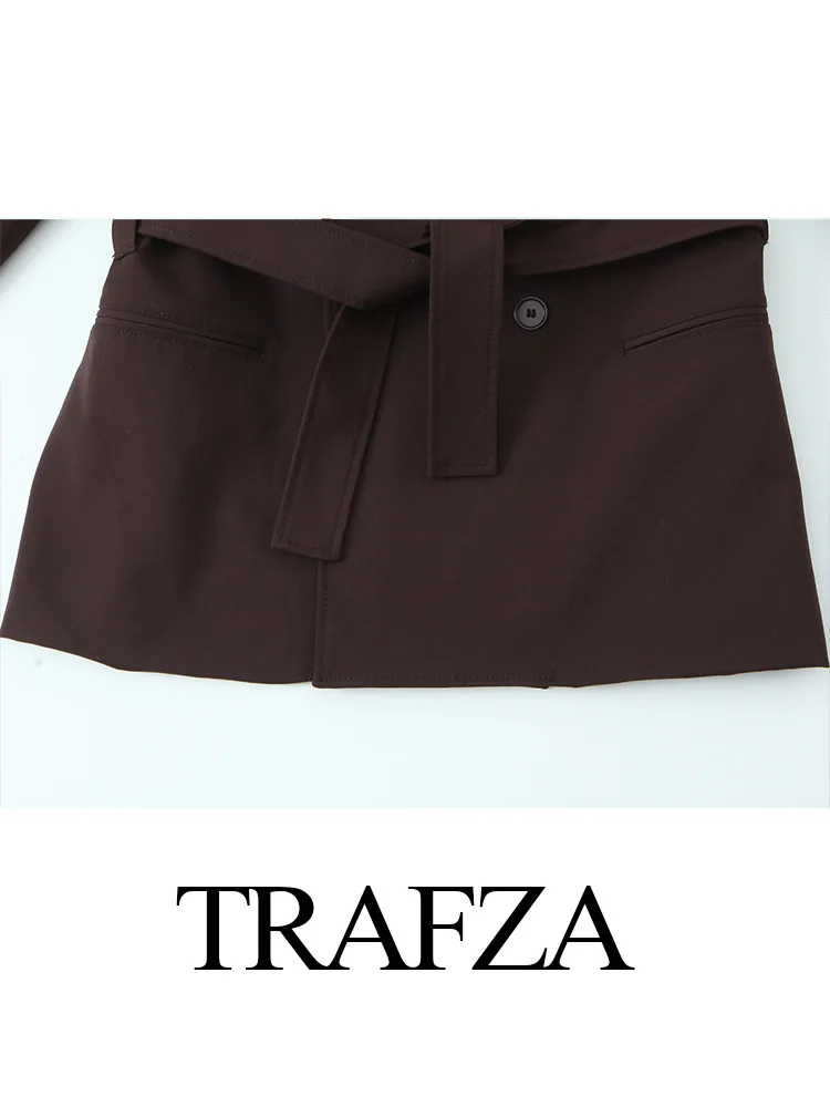 HH Women Elegant Solid 2-piece Suit Turn-down Collar Long Sleeve Belt Decorate Jacket+Summer Button Pocket Hem Pleated Pants
HH Women Elegant Solid 2-piece Suit Turn-down Collar Long Sleeve Belt Decorate Jacket+Summer Button Pocket Hem Pleated Pants