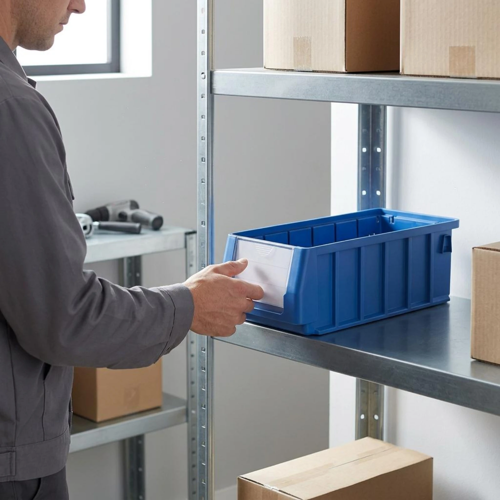 Label Holder Bin Ribbed Plastic Storage Bin Plastic Label Holder Narrow Office Supply Clear for Garage
Label Holder Bin Ribbed Plastic Storage Bin Plastic Label Holder Narrow Office Supply Clear for Garage