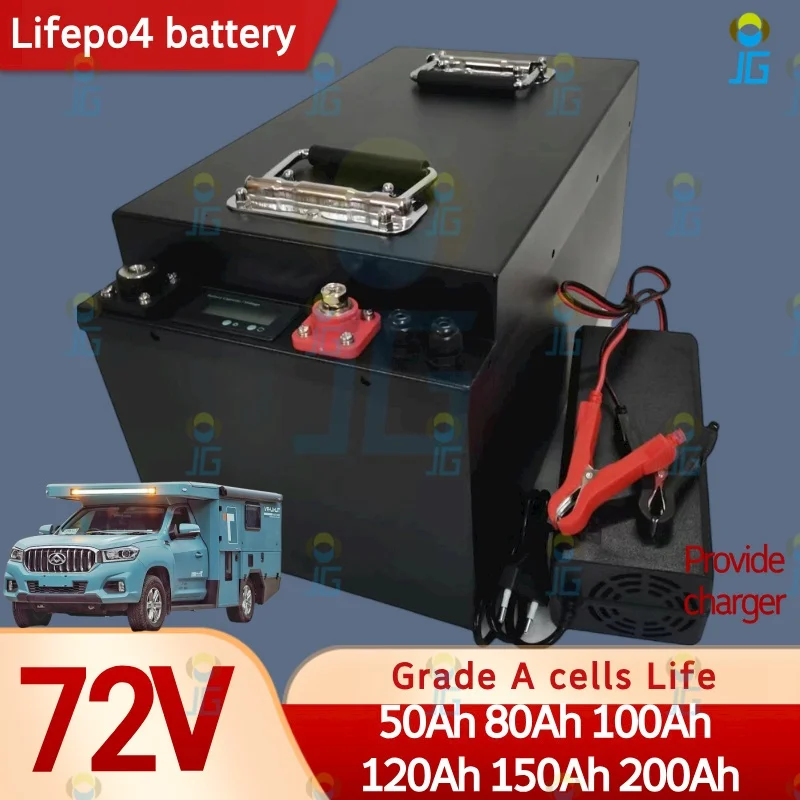 Аккумулятор Lifepo4 72V50Ah 80Ah 100Ah 120Ah 150Ah 200Ah с Bluetooth BMS APP 8000W для скутера, мотоцикла, трехколесного велосипеда, гольфа, автомобиля
Аккумулятор Lifepo4 72V50Ah 80Ah 100Ah 120Ah 150Ah 200Ah с Bluetooth BMS APP 8000W для скутера, мотоцикла, трехколесного велосипеда, гольфа, автомобиля