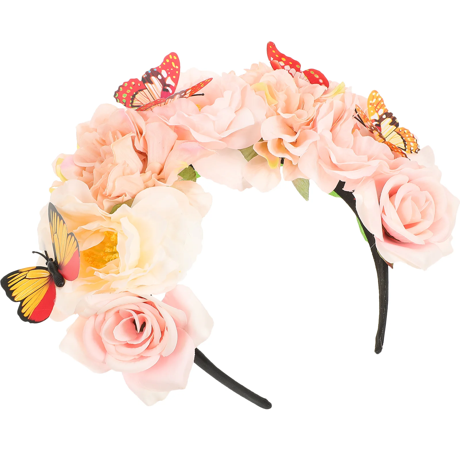 Girls Headdress Artificial Flower Headband Glitter for Women Fresh Fabric Cosplay
Girls Headdress Artificial Flower Headband Glitter for Women Fresh Fabric Cosplay