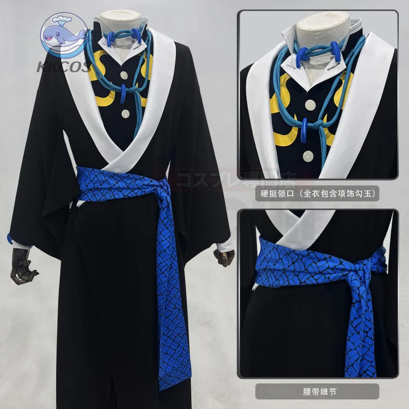 Верхний ранг Six Kaigaku Thunder Дыхательная одежда Косплей Костюм Хэллоуин Костюм KK cos
Верхний ранг Six Kaigaku Thunder Дыхательная одежда Косплей Костюм Хэллоуин Костюм KK cos