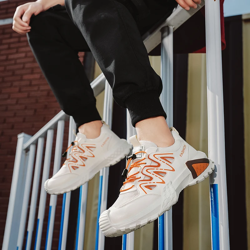 2026 Summer Men Mesh Shoes Hollow Out Breathable Deodorant Soft Sole Lightweight Sports Running Sneakers
2026 Summer Men Mesh Shoes Hollow Out Breathable Deodorant Soft Sole Lightweight Sports Running Sneakers