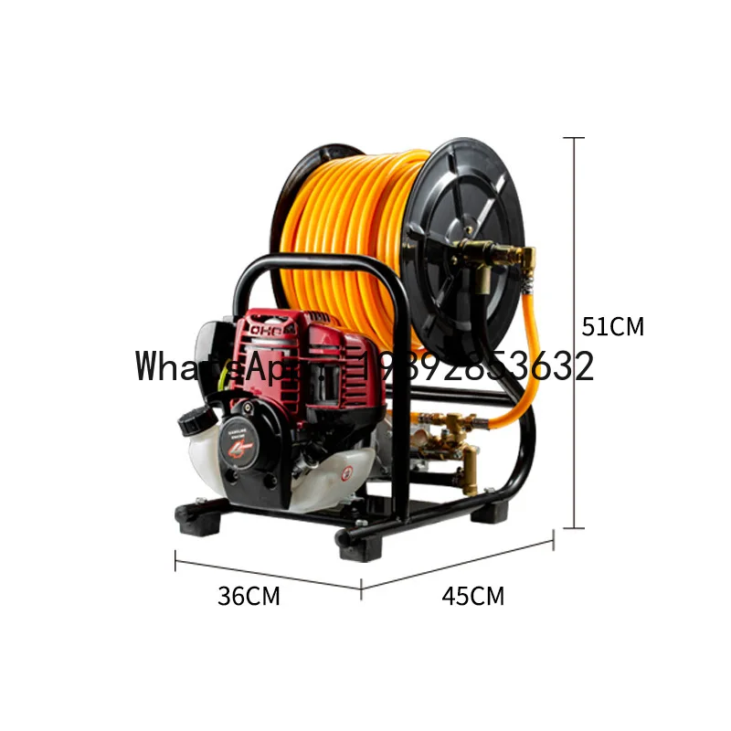 JX High-Pressure Agricultural Sprayer New Four-Stroke Hose Integrated Pesticide Fruit Tree Garden Disinfection Spray Machine
JX High-Pressure Agricultural Sprayer New Four-Stroke Hose Integrated Pesticide Fruit Tree Garden Disinfection Spray Machine