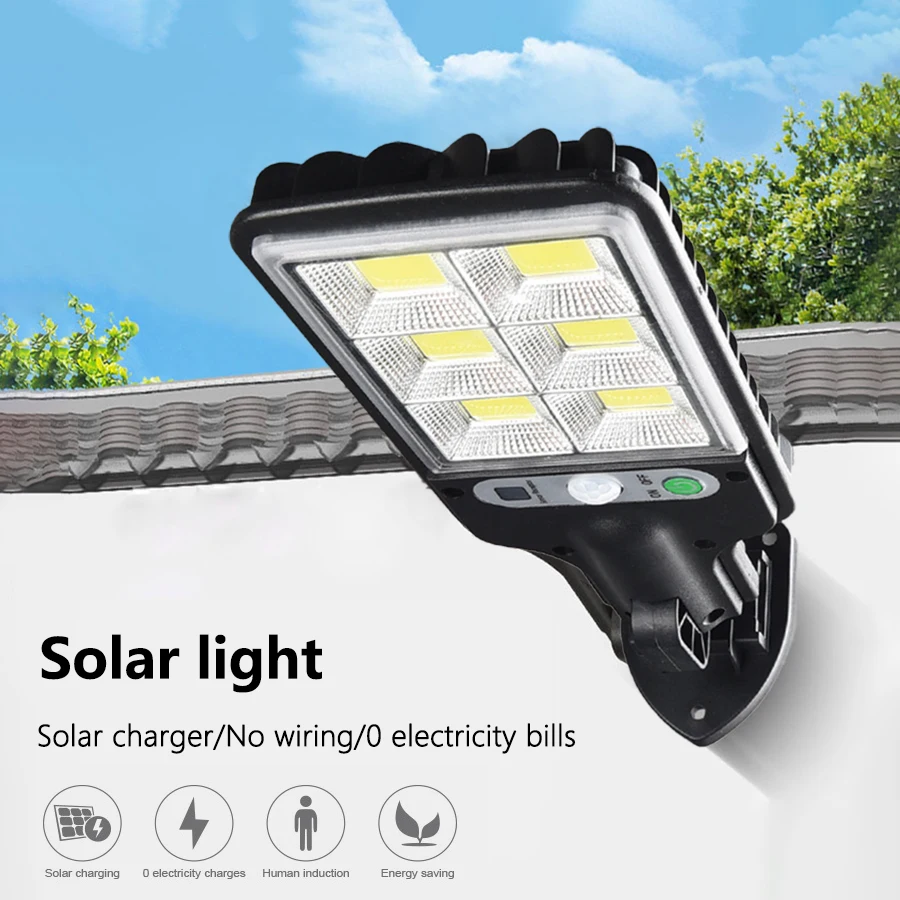 72COB Solar Light Outdoor Wall Lamp with 3 Light Modes Waterproof Motion Sensor Security Lighting for Garden Patio Path Street
72COB Solar Light Outdoor Wall Lamp with 3 Light Modes Waterproof Motion Sensor Security Lighting for Garden Patio Path Street
