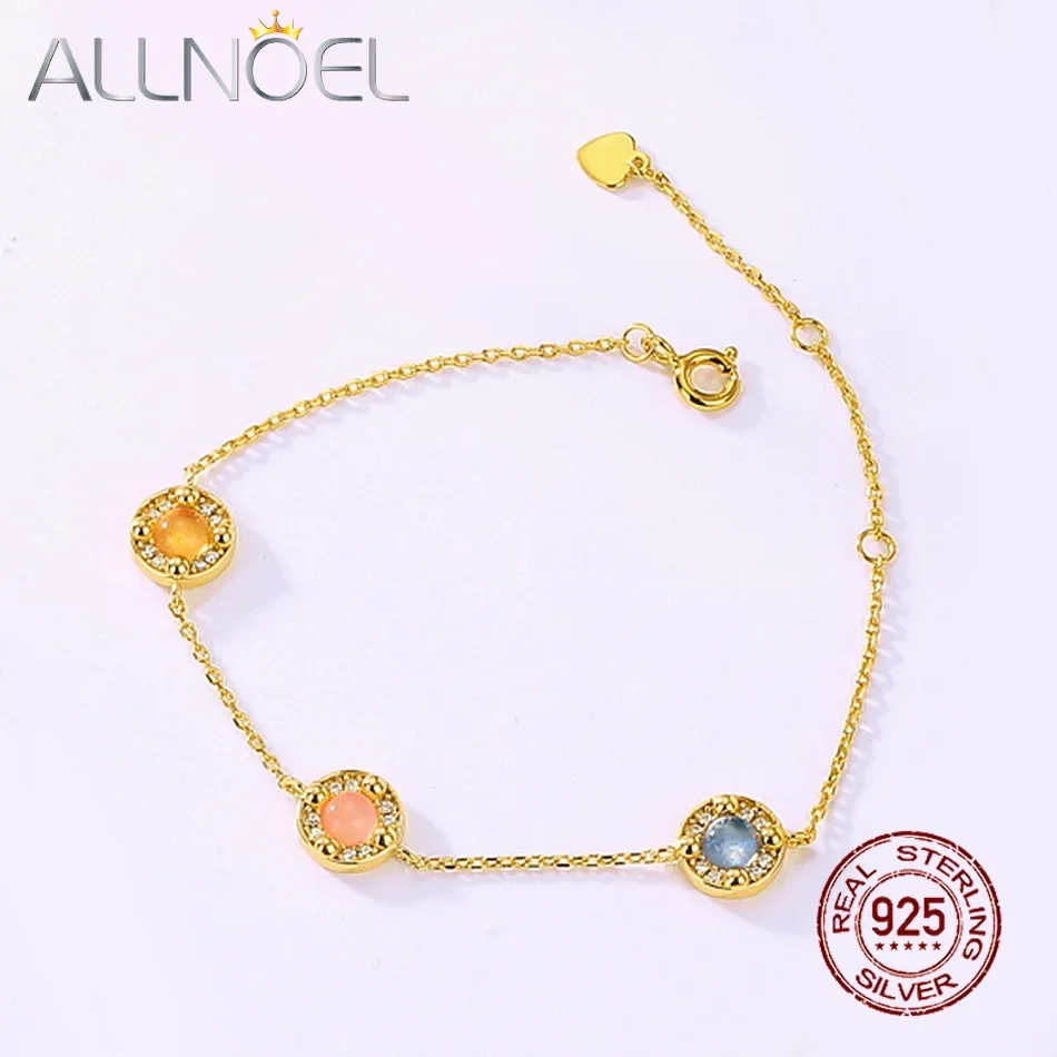 ALLNOEL Trendy Creative Adjustable Round Gemstone Gold-Plated Bracelet Luxury for Women Daily Party Jewelry Accessories Clover
ALLNOEL Trendy Creative Adjustable Round Gemstone Gold-Plated Bracelet Luxury for Women Daily Party Jewelry Accessories Clover