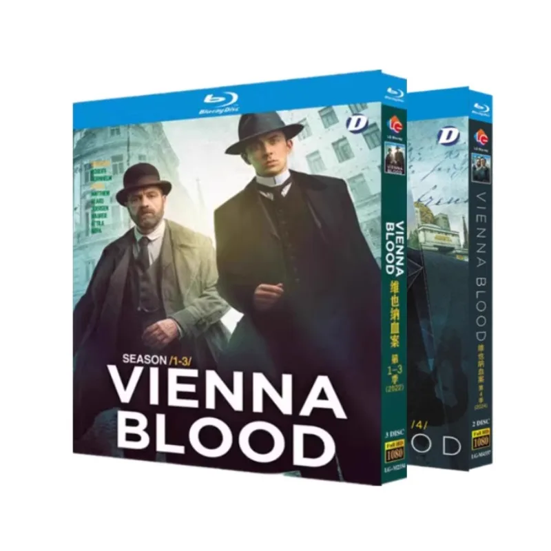 Vienna Blood Season 1-4 (2024) Blu-ray disc
Vienna Blood Season 1-4 (2024) Blu-ray disc