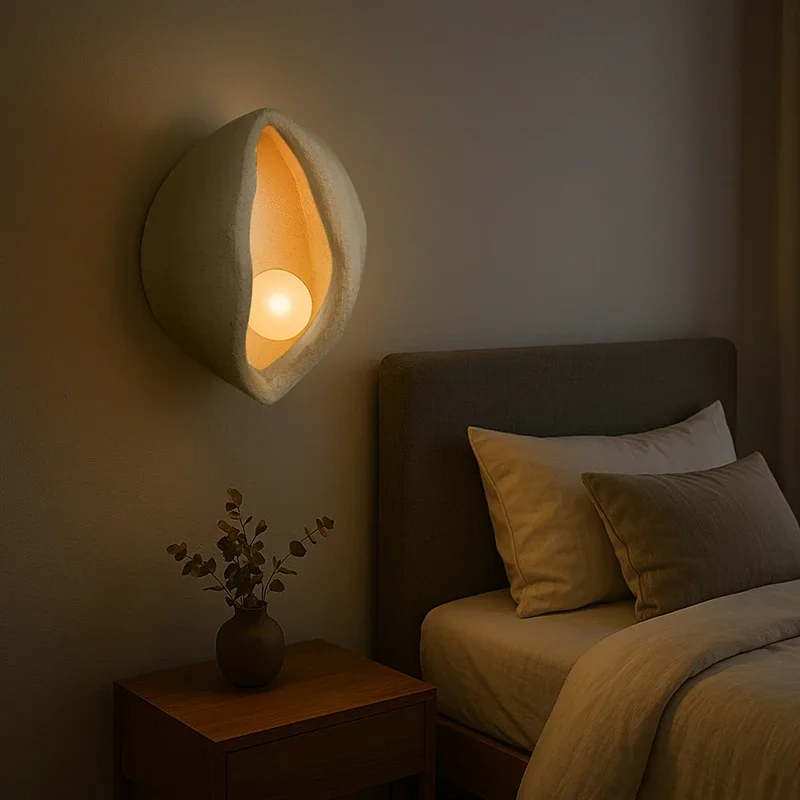 2025 Latest Nordic Lamps Japanese Wabi Sabi Style Bar Coffee Shop Creamy Wall Lamp Resin Bedside Reading Light Home Decor G4 LED
2025 Latest Nordic Lamps Japanese Wabi Sabi Style Bar Coffee Shop Creamy Wall Lamp Resin Bedside Reading Light Home Decor G4 LED