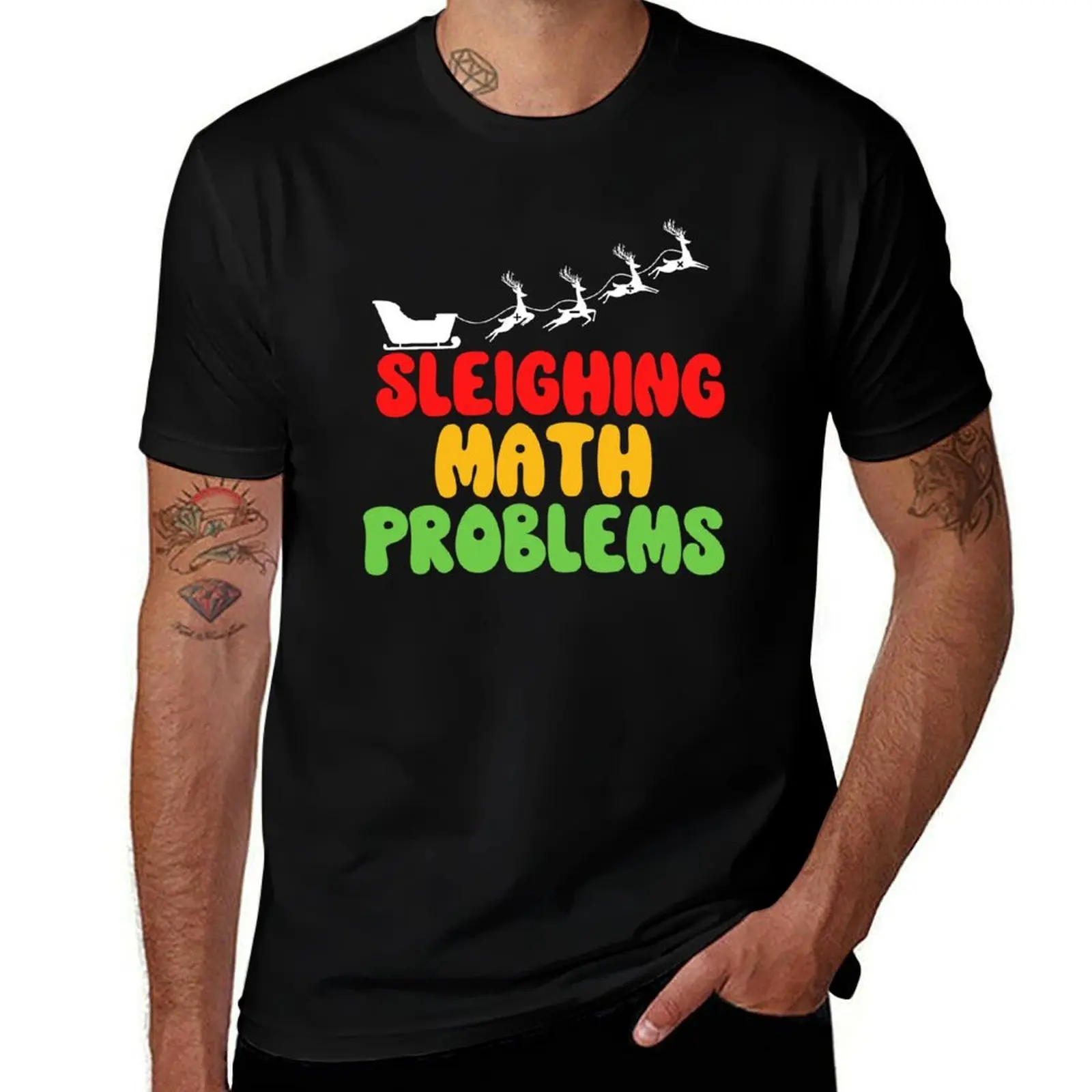 Sleighing Math Problems T-Shirt Basic Casual Wear Short Sleeve Top
Sleighing Math Problems T-Shirt Basic Casual Wear Short Sleeve Top
