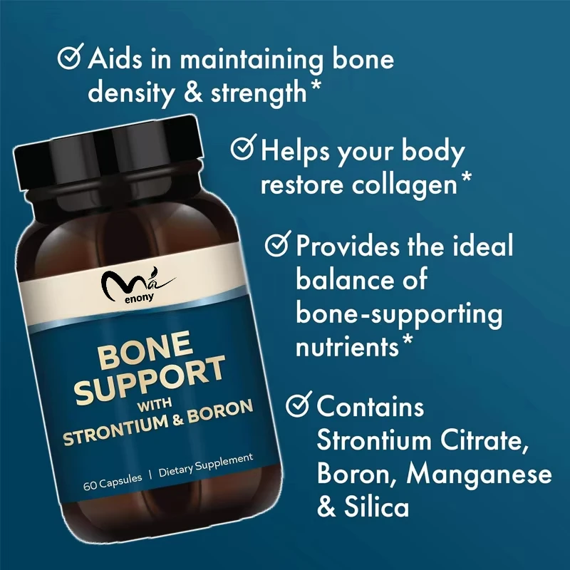 Bone support containing tungsten and boron, 30 portions (60 pills), dietary supplement for bone and joint comfort, non GMO
Bone support containing tungsten and boron, 30 portions (60 pills), dietary supplement for bone and joint comfort, non GMO