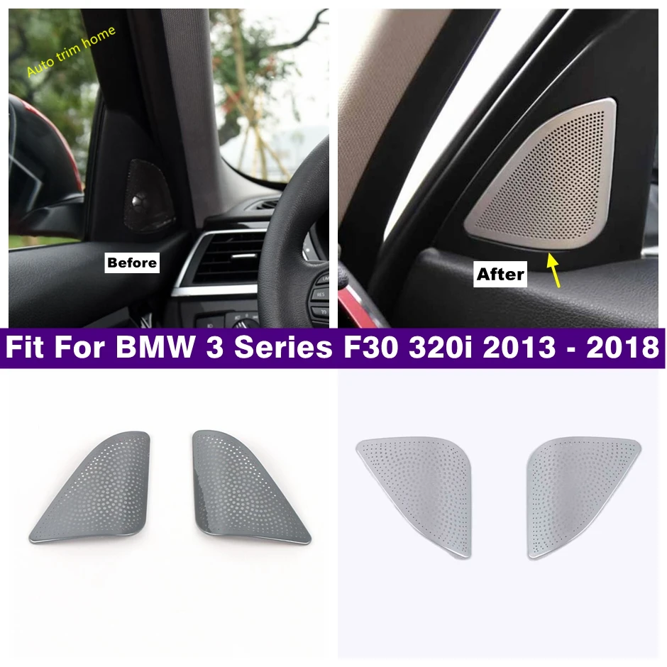 Car Glass Pillar A Stereo Speaker Tweeter Audio Loudspeaker Sound Cover Trim For BMW 3 Series F30 320i 2013 - 2018 Accessories
Car Glass Pillar A Stereo Speaker Tweeter Audio Loudspeaker Sound Cover Trim For BMW 3 Series F30 320i 2013 - 2018 Accessories