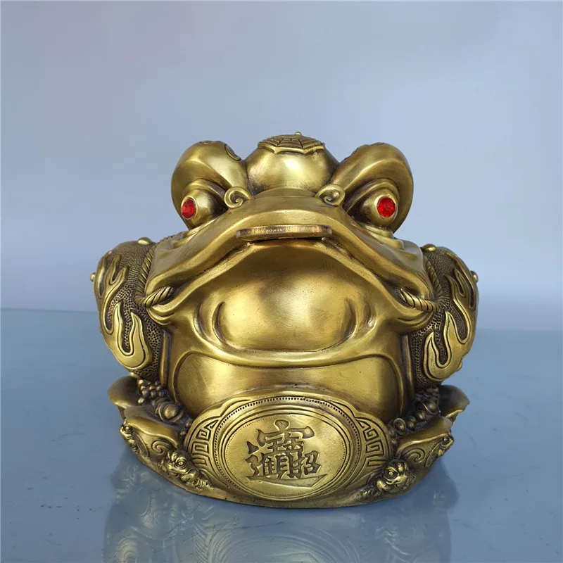 Brass Golden Toad Ornaments Home Decoration Office Culture Gift Metal Crafts Ornaments Wholesale One Piece Dropshipping
Brass Golden Toad Ornaments Home Decoration Office Culture Gift Metal Crafts Ornaments Wholesale One Piece Dropshipping