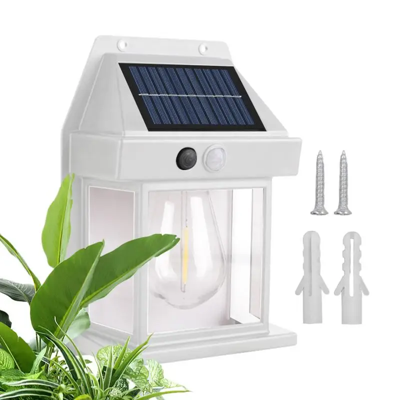 Motion Sensor Solar Lights Backdoor Wall Lantern Multifunctional Solar Motion Sensor Tungsten Light For Porch Fence Balcony
Motion Sensor Solar Lights Backdoor Wall Lantern Multifunctional Solar Motion Sensor Tungsten Light For Porch Fence Balcony