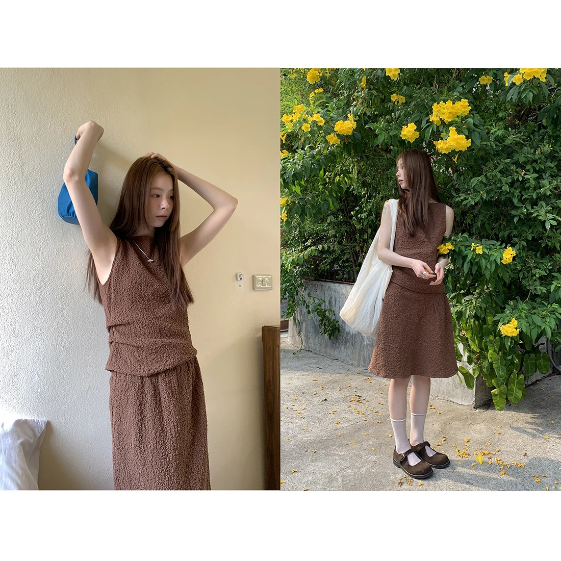 Hellooo Eat Spring 2025 Svel Укороченный жилет на одно плечо с жатой текстурой, простой и элегантный, для повседневной носки, из смесового хлопка
Hellooo Eat Spring 2025 Svel Укороченный жилет на одно плечо с жатой текстурой, простой и элегантный, для повседневной носки, из смесового хлопка