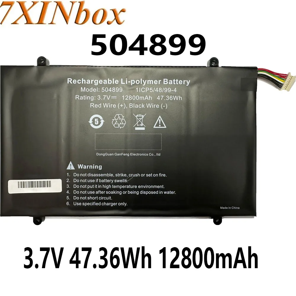 7XINbox Для 504899 1 | CP5/48/99-4 Аккумулятор для ноутбука 3,7 В, 47,36 Втч, 12800 мАч, 9 отверстий, 9 проводов
7XINbox Для 504899 1 | CP5/48/99-4 Аккумулятор для ноутбука 3,7 В, 47,36 Втч, 12800 мАч, 9 отверстий, 9 проводов