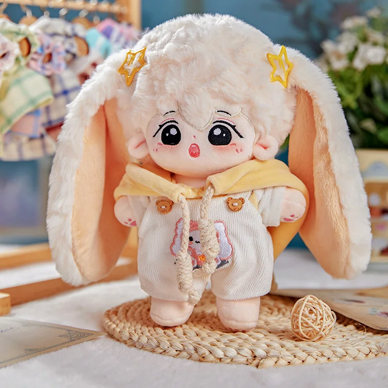 20cm Kawaii Cute Plush Collectible Cute Soft Stuffed Anime Long Rabbit Ear Star Doll Change Clothes Gift Room Decoration Cushion
20cm Kawaii Cute Plush Collectible Cute Soft Stuffed Anime Long Rabbit Ear Star Doll Change Clothes Gift Room Decoration Cushion