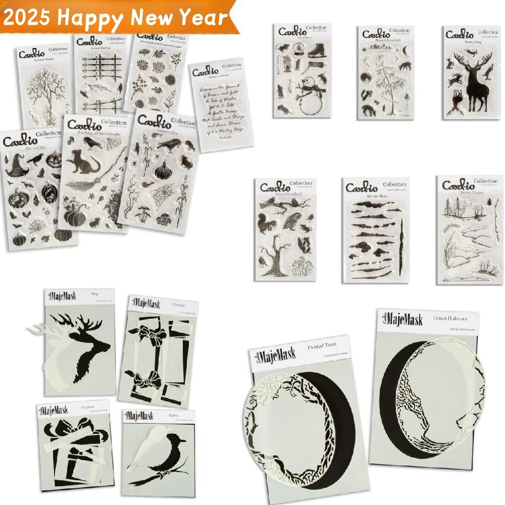 2024 Christmas Skate Stag Halloween Cobwebs New Clear Stamps Stencil Cut Die for DIY Making Card Scrapbook Paper Album Craft
2024 Christmas Skate Stag Halloween Cobwebs New Clear Stamps Stencil Cut Die for DIY Making Card Scrapbook Paper Album Craft