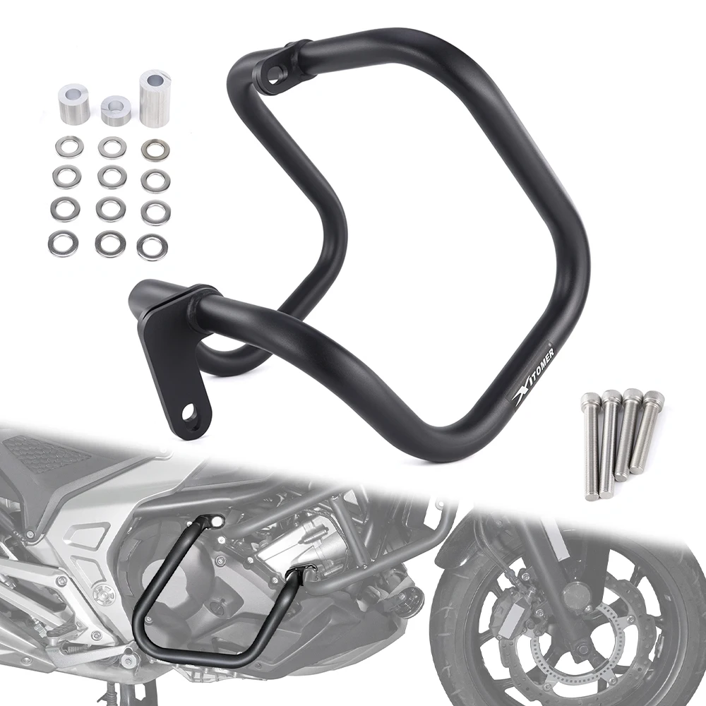 Motorcycle Steel Crash Bars Lower Engine Guard Bumper Crash Cages NC 750 X / NC750X DCT 2021 2022 2023 2024 2025 2026 For HONDA
Motorcycle Steel Crash Bars Lower Engine Guard Bumper Crash Cages NC 750 X / NC750X DCT 2021 2022 2023 2024 2025 2026 For HONDA