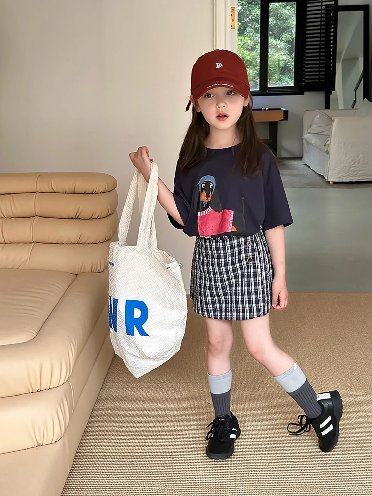 Summer Children's Clothing ort Sve Cartoon Print T-irt Base irt for Girls Small Medium Large Kids f Skirt Pants
Summer Children's Clothing ort Sve Cartoon Print T-irt Base irt for Girls Small Medium Large Kids f Skirt Pants