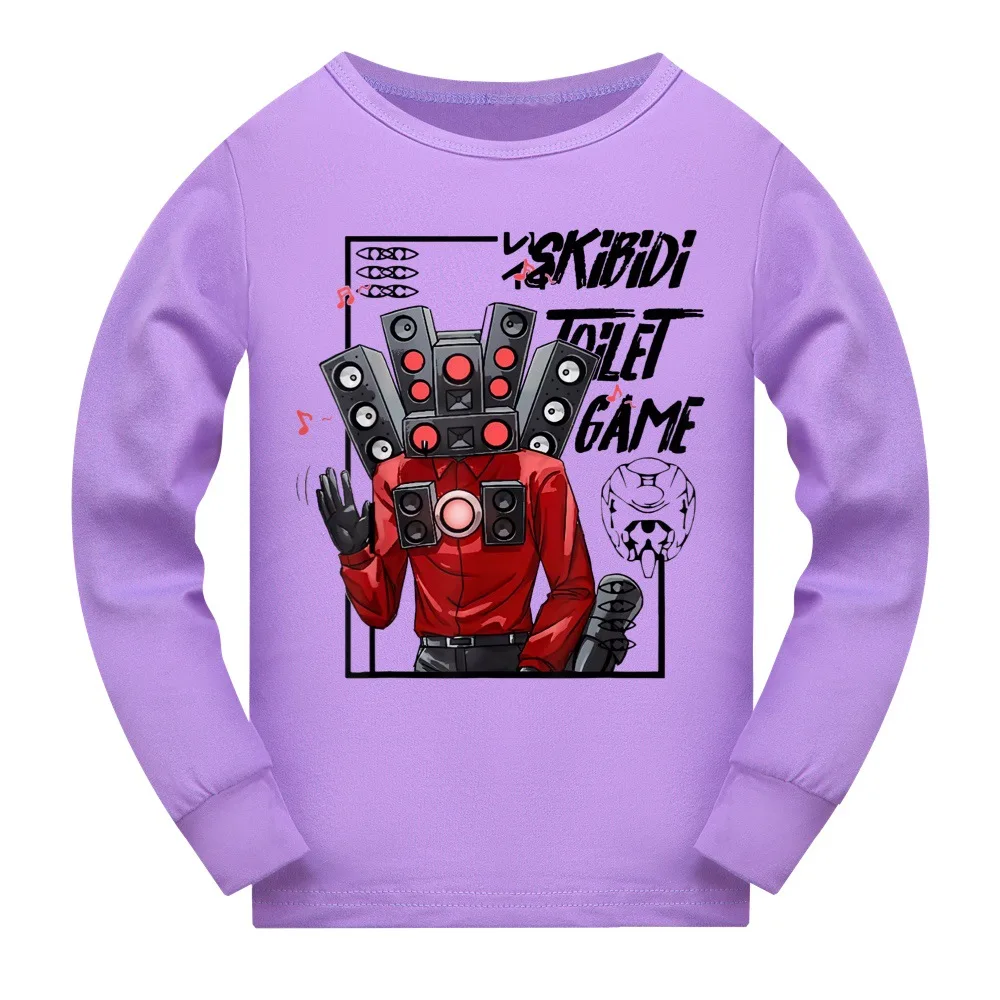 Cotton T-shirt Boys Child Autumn Baby Unisex Costume Sports Casual Tees Cartoon Skibidi Toilet Man Trendy Basic Pullover Shirt
Cotton T-shirt Boys Child Autumn Baby Unisex Costume Sports Casual Tees Cartoon Skibidi Toilet Man Trendy Basic Pullover Shirt