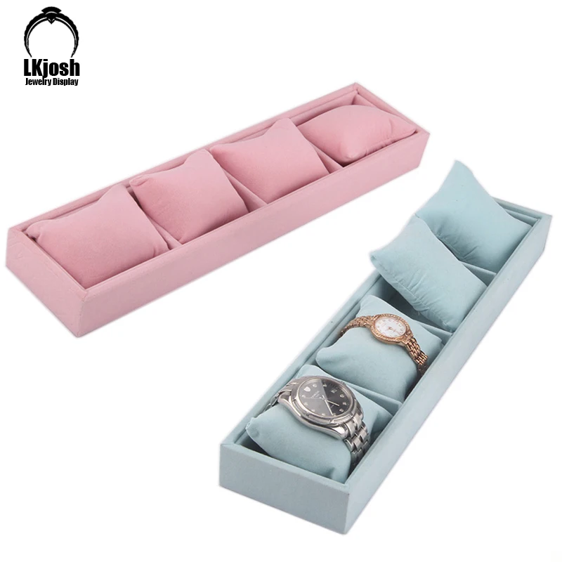 Luxury Four Grid Watch Jewelry Display Box with Soft Pillow Bracket Bracelet Chain Earring Storage Tray Earring Storage Display
Luxury Four Grid Watch Jewelry Display Box with Soft Pillow Bracket Bracelet Chain Earring Storage Tray Earring Storage Display
