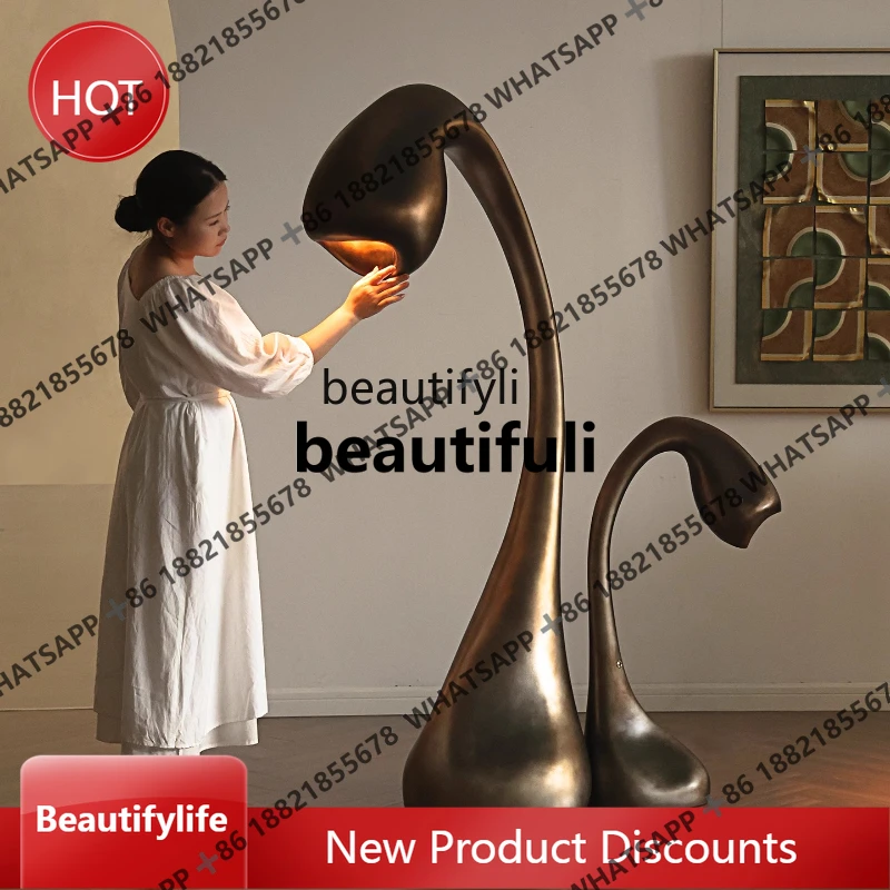 French Sculpture Floor Standing Glass Fiber Reinforced Plastic Dimmable Living Room Bedroom Ambient Light
French Sculpture Floor Standing Glass Fiber Reinforced Plastic Dimmable Living Room Bedroom Ambient Light