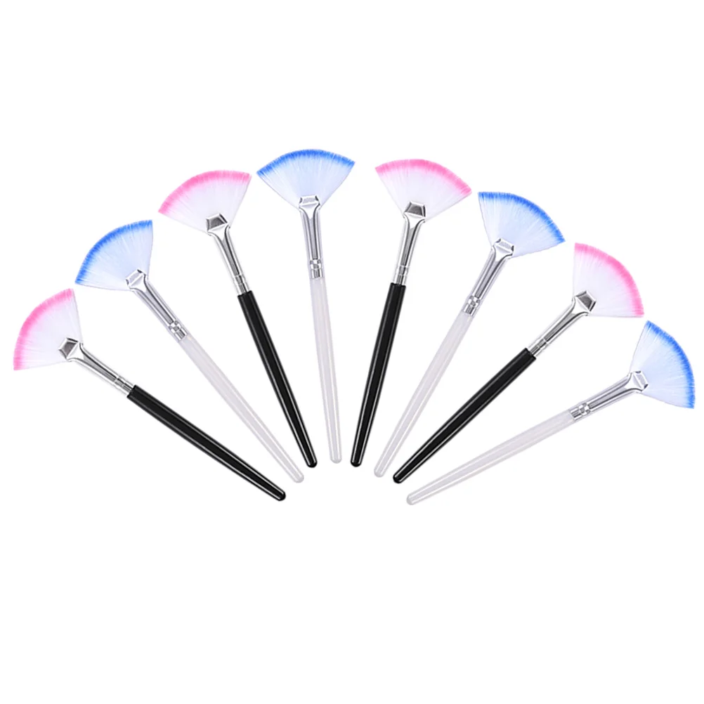 8 Pcs Fan shaped Facial Mask Brush Handle Makeup Tools Quality Material Comfortable Bristles Gel Cream Masks
8 Pcs Fan shaped Facial Mask Brush Handle Makeup Tools Quality Material Comfortable Bristles Gel Cream Masks