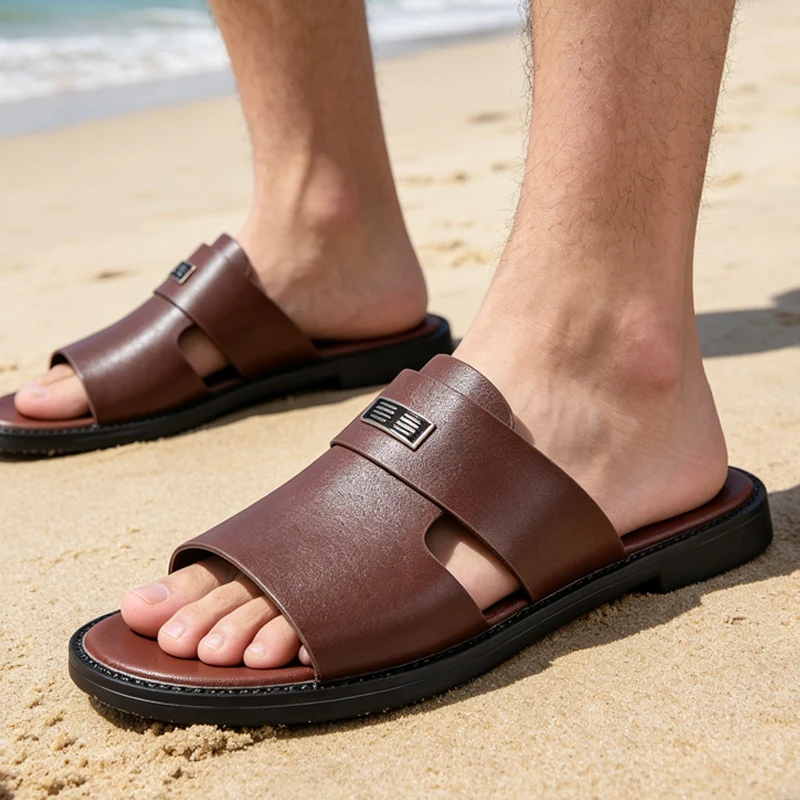 Men's Summer Breathable Soft-Sole Sandals Outdoor Beach Wear-Resistant Anti-Slip Casual Outdoor Slippers-HX25222
Men's Summer Breathable Soft-Sole Sandals Outdoor Beach Wear-Resistant Anti-Slip Casual Outdoor Slippers-HX25222