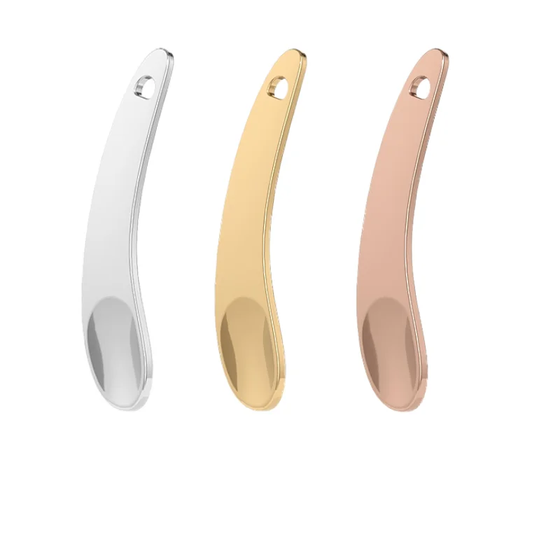 Portable Metal Spoon For Facial Cream Moon Shaped Eye Cream Spoons Free Shipping
Portable Metal Spoon For Facial Cream Moon Shaped Eye Cream Spoons Free Shipping