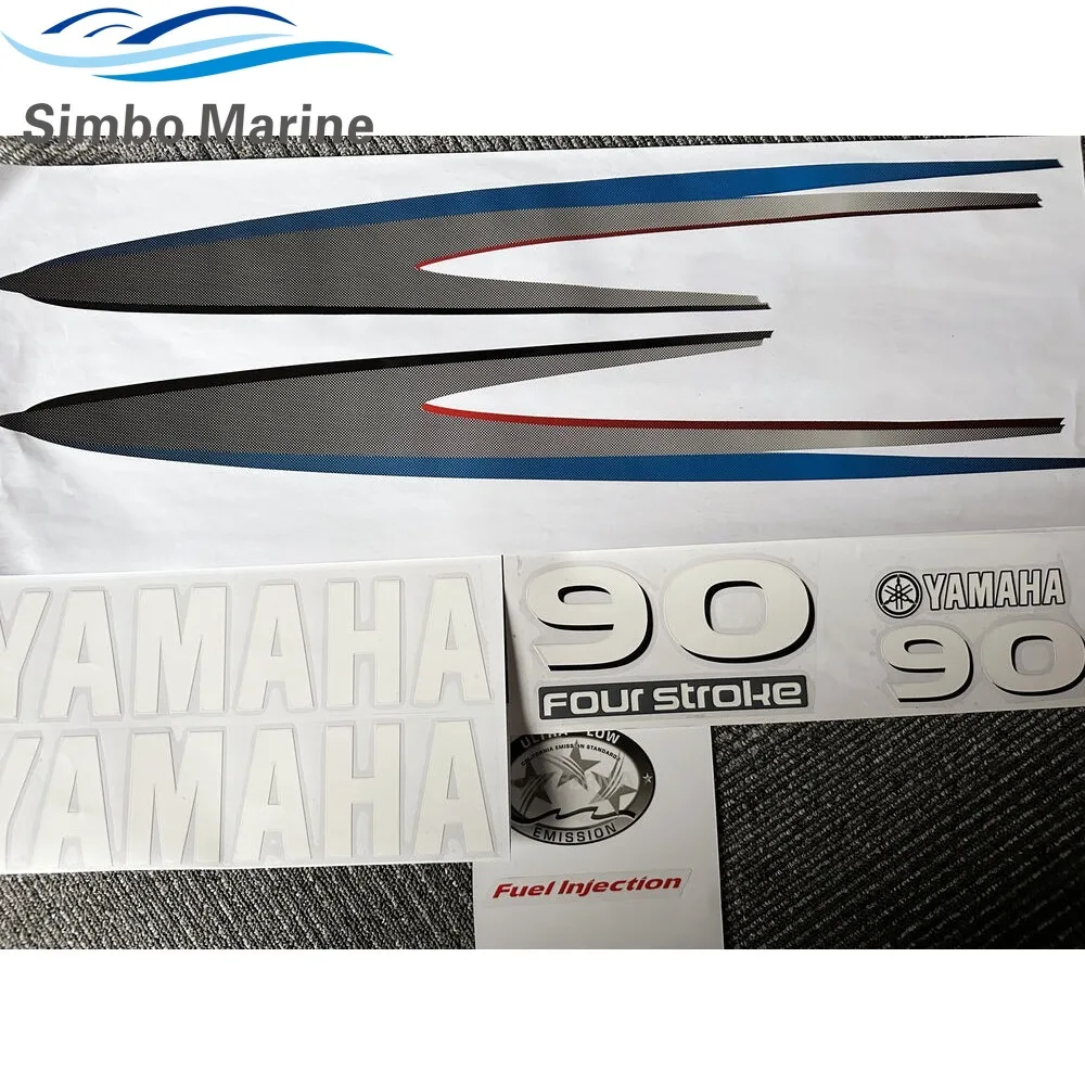 Набор наклеек для четырехтактного подвесного двигателя Yamaha 90 л.с., репродукция 90 л.с.
Набор наклеек для четырехтактного подвесного двигателя Yamaha 90 л.с., репродукция 90 л.с.