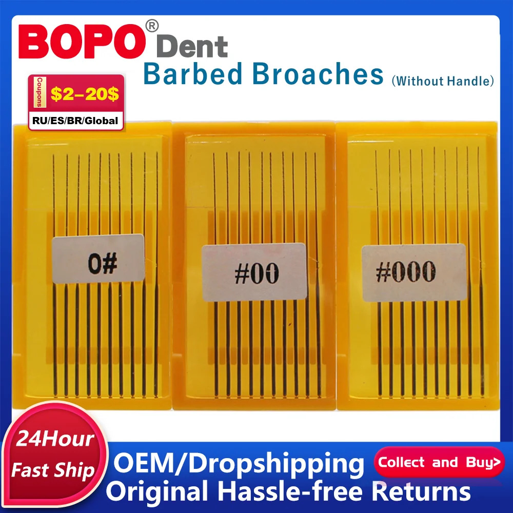 Dental Instrument Barbed Broaches with Out Handle Endondontic Root Canal Stainless Steel Dentist Tool 0#00#000# dental materials
Dental Instrument Barbed Broaches with Out Handle Endondontic Root Canal Stainless Steel Dentist Tool 0#00#000# dental materials