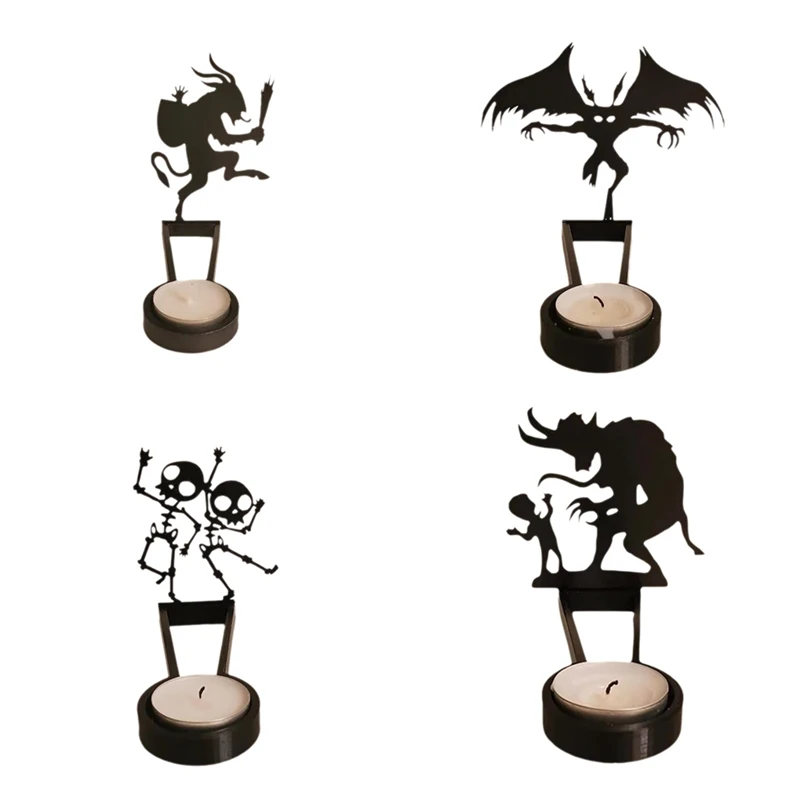 ABMK Halloween Shadow Candle Holders, Candle Holder Table Decorations, Halloween Shadow Tea Lights, Decorative Candle Holders
ABMK Halloween Shadow Candle Holders, Candle Holder Table Decorations, Halloween Shadow Tea Lights, Decorative Candle Holders