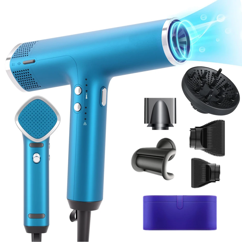 High-Speed Powerful Hair Dryer Professional Salon Brushless Hair Blow Dryers High Speed air Dryer Travel Household
High-Speed Powerful Hair Dryer Professional Salon Brushless Hair Blow Dryers High Speed air Dryer Travel Household
