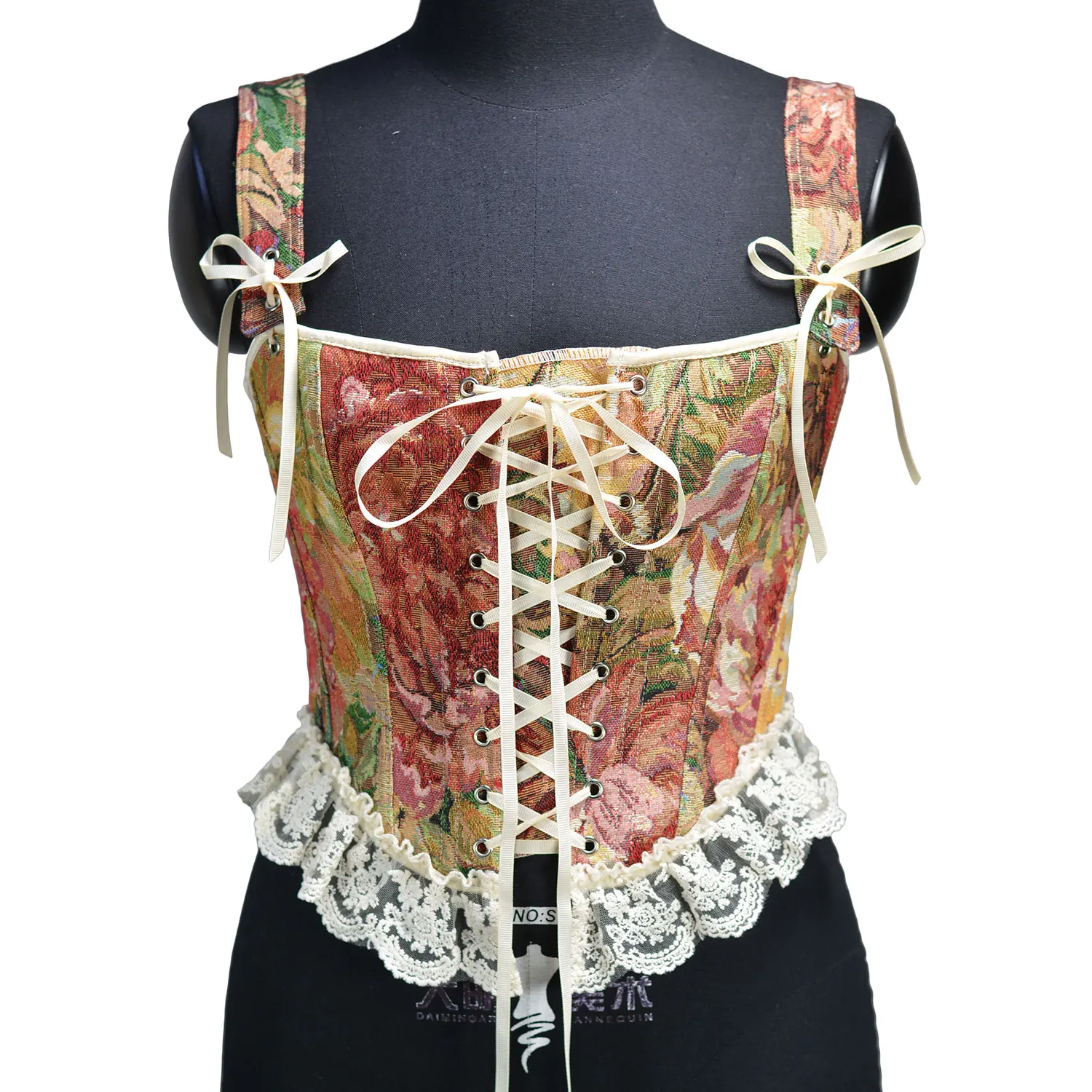 Винтажный корсет с картиной маслом Моне и цветочным принтом, кружевная отделка, бюстье с подкладкой спереди, женское винтажное нижнее белье, корсет
Винтажный корсет с картиной маслом Моне и цветочным принтом, кружевная отделка, бюстье с подкладкой спереди, женское винтажное нижнее белье, корсет