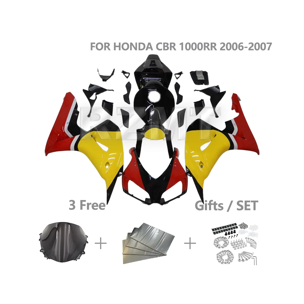 Комплект обтекателей для HONDA CBR1000RR 2006 2007 CBR 1000RR, индивидуальный комплект обтекателей для мотоцикла, набор деталей для кузова из АБС-пластика H1007-1002b
Комплект обтекателей для HONDA CBR1000RR 2006 2007 CBR 1000RR, индивидуальный комплект обтекателей для мотоцикла, набор деталей для кузова из АБС-пластика H1007-1002b