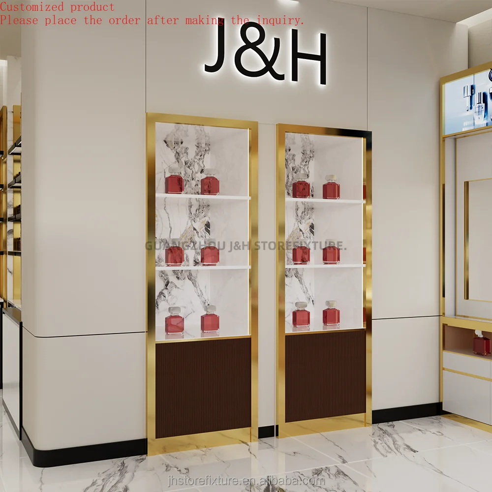 Custom.Custom .Custom.Factory Luxury Gold Perfume Display Shop Jewelry Display Cabinet Into Wall Stand Decoration Design Customi
Custom.Custom .Custom.Factory Luxury Gold Perfume Display Shop Jewelry Display Cabinet Into Wall Stand Decoration Design Customi