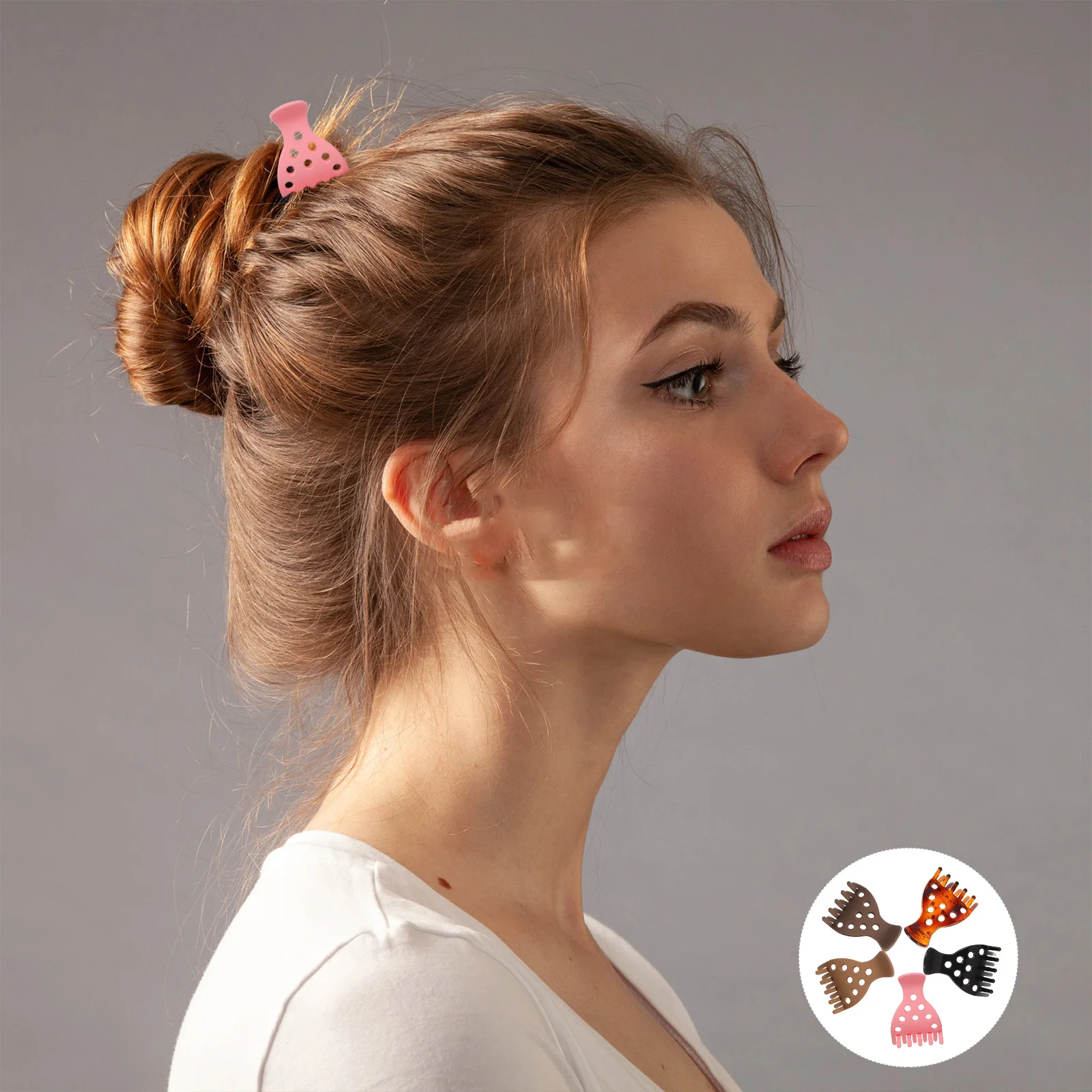 10Pcs Cute Hair Claw Clips Strawberry Design Non-Dent Jaw Clips for Girls Heatless Volumizing Updo Clamps for Long Hair Women
10Pcs Cute Hair Claw Clips Strawberry Design Non-Dent Jaw Clips for Girls Heatless Volumizing Updo Clamps for Long Hair Women