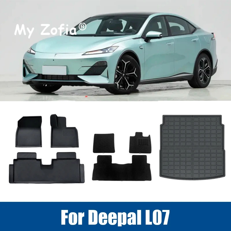 Для Changan DEEPAL L07 2024 2025 2026 Автомобильный 3D правый всепогодный напольный коврик из ТПЭ, коврик в багажник, автомобильные напольные вкладыши, аксессуары
Для Changan DEEPAL L07 2024 2025 2026 Автомобильный 3D правый всепогодный напольный коврик из ТПЭ, коврик в багажник, автомобильные напольные вкладыши, аксессуары