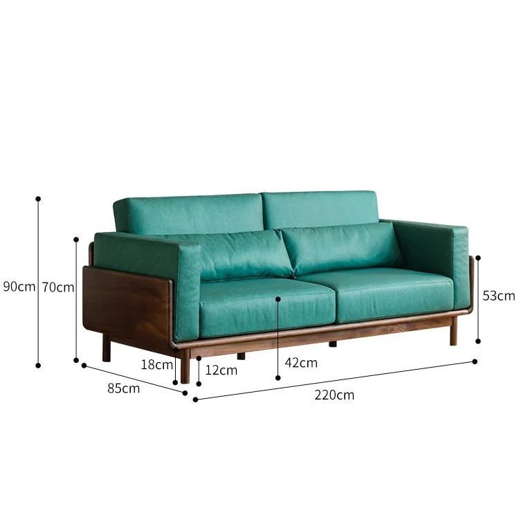 North American Black Walnut Solid Wood Sofa Living Room Nordic Log Three-Seat Small Apartment Fabric
North American Black Walnut Solid Wood Sofa Living Room Nordic Log Three-Seat Small Apartment Fabric