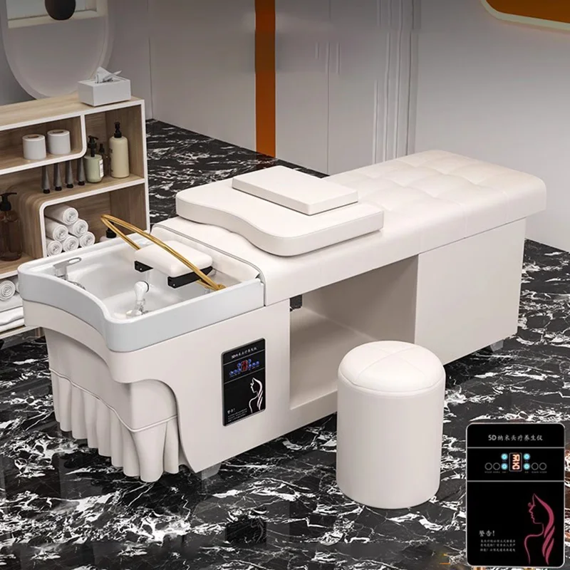 Luxury Hair Basin Bed Hairdressing Salon Chairs Aesthetics Shampoo Washing Equipment Wash Spa Massage Nursing Cama Shampoo Bed
Luxury Hair Basin Bed Hairdressing Salon Chairs Aesthetics Shampoo Washing Equipment Wash Spa Massage Nursing Cama Shampoo Bed