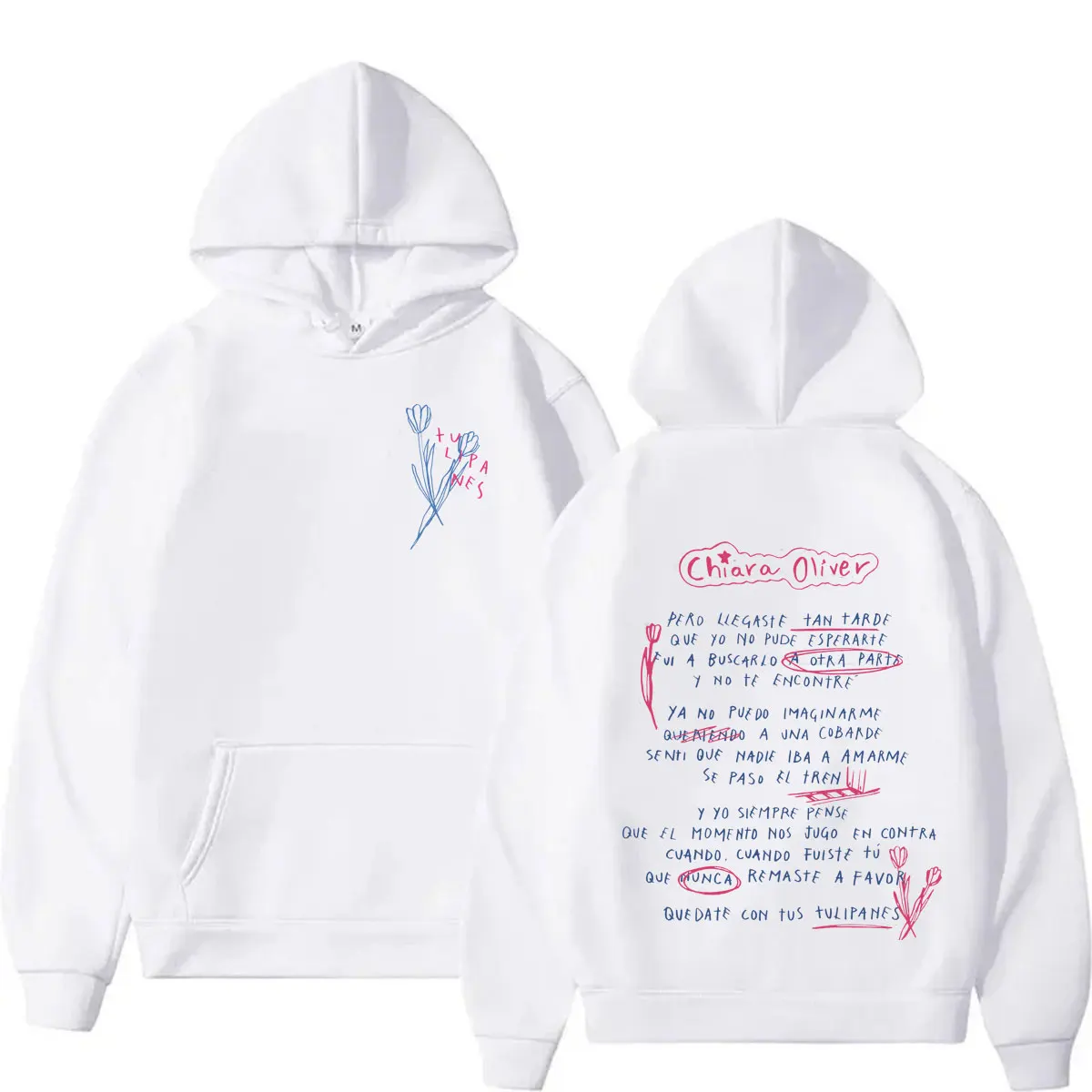 Rapper Chiara Oliver 2026 Fashion 90s Casual Pullovers Men's Womens Hoodies Fans Oversized Cozy Spring Autumn Sweatshirts Unisex
Rapper Chiara Oliver 2026 Fashion 90s Casual Pullovers Men's Womens Hoodies Fans Oversized Cozy Spring Autumn Sweatshirts Unisex