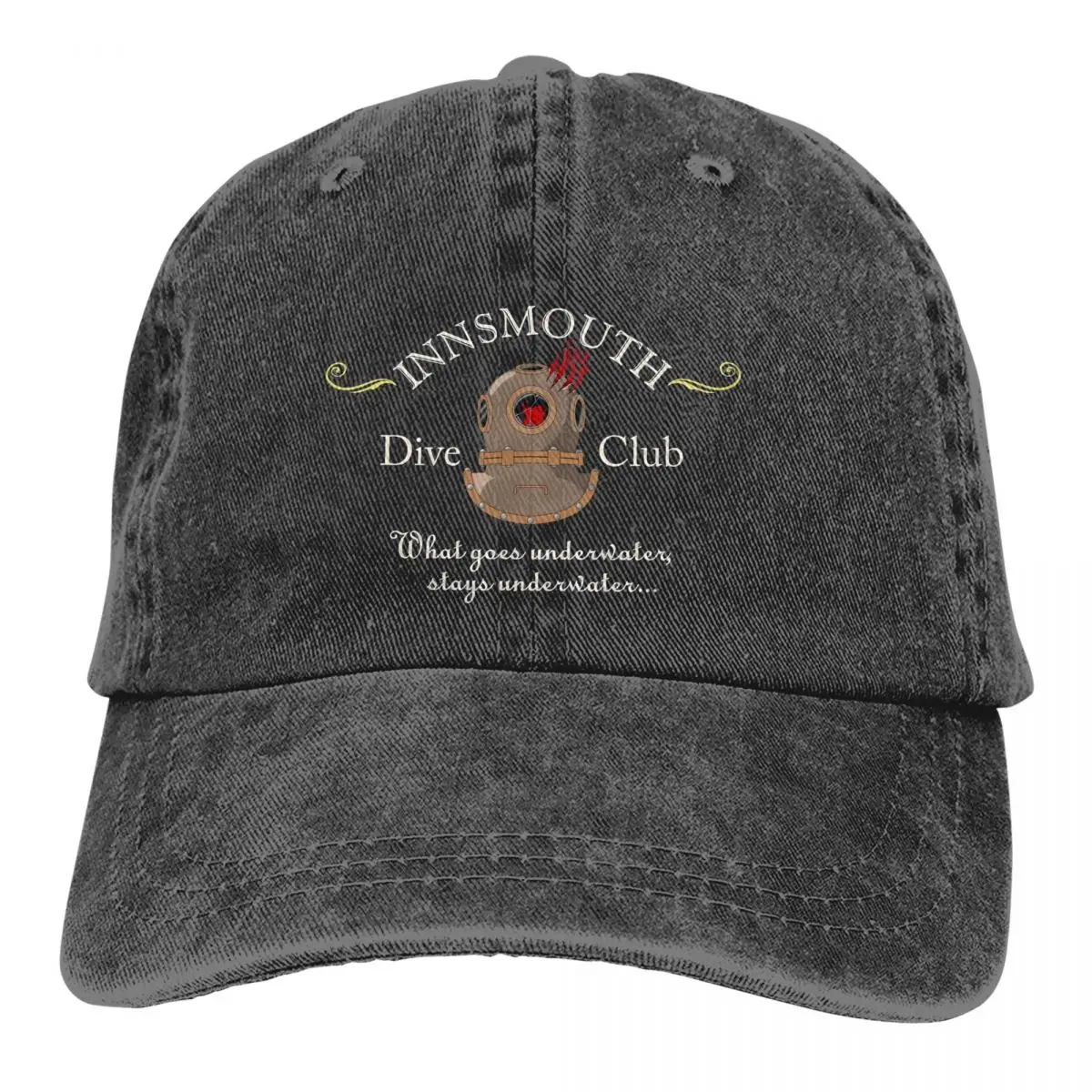 Pure Color Dad Hats Innsmouth Club Women's Hat Sun Visor Baseball Caps Dive Scuba Diving Peaked Cap
Pure Color Dad Hats Innsmouth Club Women's Hat Sun Visor Baseball Caps Dive Scuba Diving Peaked Cap
