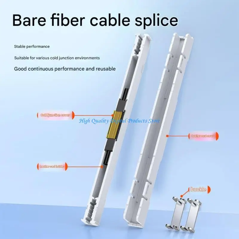 U2JE Fast Speed Metal Bare Fiber Quick Connectors Low Loss Field Application
U2JE Fast Speed Metal Bare Fiber Quick Connectors Low Loss Field Application