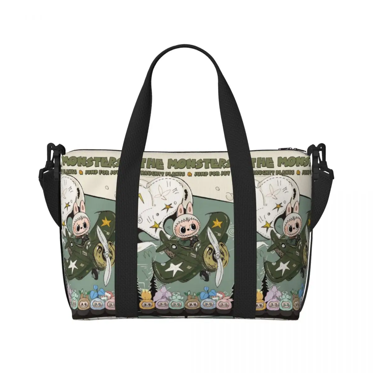 Custom L-Labubus Doll Beach Tote Bag Women Extra Large Gym Carry On Cute Cartoon Travel Shopping Bags
Custom L-Labubus Doll Beach Tote Bag Women Extra Large Gym Carry On Cute Cartoon Travel Shopping Bags