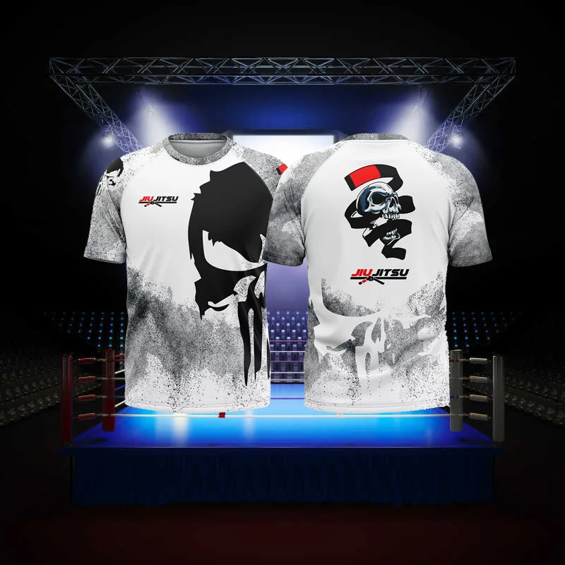 New Men's Fighting Quick-drying T-shirt Skull 3D Printed Comfortable Casual Short-sleeved Boxing Top
New Men's Fighting Quick-drying T-shirt Skull 3D Printed Comfortable Casual Short-sleeved Boxing Top