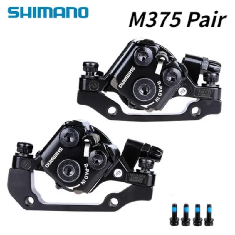Shimano BR-M375 Mechanical Disc Brake Calipers for Acera Alivio Deore with Resin Pads M375
Shimano BR-M375 Mechanical Disc Brake Calipers for Acera Alivio Deore with Resin Pads M375